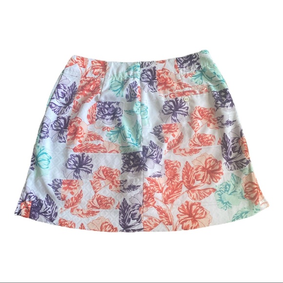 Lady Hagan Floral Golf Skort Size 2 - Picture 3 of 4